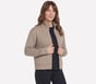 GO WALK Diamond Jacket - Cozy Fit, TAUPE / BROWN, full image number 3