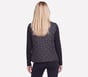 GO WALK Cozy Fit Vest, BLACK, full image number 1