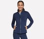 GO Flex Harmony Full Zip Jacket, BLEU MARINE, full image number 0
