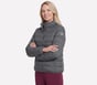 Cozy Fit Jacket, GREEN / BLACK, full image number 2