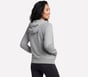 GO Luxe Ottoman Jacket, GRIS CLAIR / BLANC, full image number 1