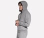 Skechers Max Soft Hooded Jacket, LIGHT GRAY, full image number 3