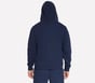 Skechers Max Soft Hooded Jacket, NAVY, full image number 1