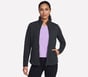 The GO WALK Shine Jacket, BLACK / BLUE / ORANGE, full image number 0