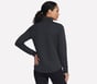The GO WALK Shine Jacket, BLACK / BLUE / ORANGE, full image number 1