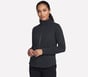 The GO WALK Shine Jacket, BLACK / BLUE / ORANGE, full image number 2