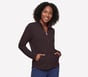 The GO WALK Shine Jacket, BROWN, full image number 2