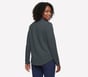 The GO WALK Shine Jacket, GREEN / BLACK, full image number 1