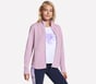 The GO WALK Shine Jacket, MAUVE / PURPLE, full image number 4