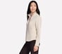 The Hoodless Hoodie GO WALK Shine Jacket, NATURAL / TAN, full image number 3