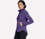 The GO WALK Shine Jacket, PURPLE / BLUE, full image number 2