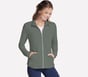 The Hoodless Hoodie GO WALK Shine Jacket, TAUPE / OLIVE, full image number 2