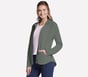 The Hoodless Hoodie GO WALK Shine Jacket, TAUPE / OLIVE, full image number 3