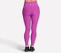 GO FLEX RIB FL HW Legging, BLACK / FUCHSIA, full image number 1