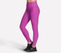 GO FLEX RIB FL HW Legging, BLACK / FUCHSIA, full image number 2