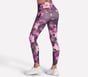 GO FLEX RIB Inbloom Full Length High-Waisted Legging, NATURAL / BURGUNDY, full image number 1