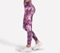 GO FLEX RIB Inbloom Full Length High-Waisted Legging, NATURAL / BURGUNDY, full image number 2