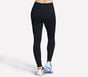 GO WALK RIB Mix Jogger, BLACK, full image number 1