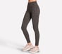 GO WALK Printed Full Length High-Waisted Legging, BROWN / LIME, full image number 2