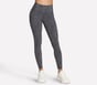 GO WALK Printed Full Length High-Waisted Legging, WHT / BLACK / SILVER, full image number 0