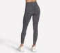 GO WALK Printed Full Length High-Waisted Legging, WHT / BLACK / SILVER, full image number 1