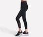 Tempo 7/8 High Waisted Legging, BLACK, full image number 2
