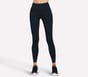 GO WALK Diamond-Studded Full Length High-Waisted Legging, BLACK, full image number 0