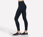 GO WALK Diamond-Studded Full Length High-Waisted Legging, BLACK, full image number 2