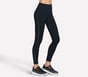GO WALK Diamond-Studded Full Length High-Waisted Legging, BLACK, full image number 3
