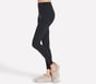 GO FLEX Full-Length High-Waisted Fleece Legging, BLACK, full image number 2