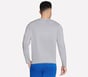 GO DRI Charge Long Sleeve Tee, LIGHT GRAY, full image number 1