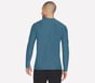GO DRI All Day Long Sleeve Tee, NAVY / GRAY, full image number 1