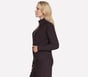GO LUXE Rib 1/4 Zip, BROWN, full image number 2