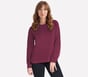 Cozy Luxe Crewneck, BORGOÑA / ROSA, full image number 0
