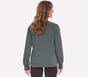 Cozy Luxe Crewneck, VERDE / NEGRO, full image number 1