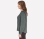Cozy Luxe Crewneck, VERDE / NEGRO, full image number 3