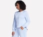 Skechluxe Elevate Crewneck, WHITE / LAVENDER, full image number 2