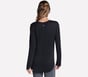 GO DRI Swift Long Sleeve Tunic Crew, NOIR, full image number 1