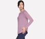 GO DRI Swift Long Sleeve Tunic Crew, BLUSH PINK, full image number 2