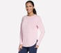 GO DRI Swift Long Sleeve Tunic Crew, LILAC, full image number 2