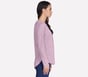 GO DRI Swift Long Sleeve Tunic Crew, MAUVE / PURPLE, full image number 2