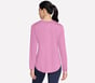 GO DRI Swift Long Sleeve Tunic Crew, ROSE, full image number 1