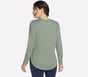 GO DRI Swift Long Sleeve Tunic Crew, TAUPE / OLIVE, full image number 1