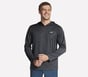 GO DRI Charge Hoodie, BLACK / CHARCOAL, full image number 0