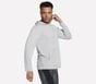 GO DRI Charge Hoodie, LIGHT GRAY, full image number 2