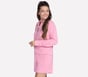 SKECHLUXE Elevate 1/4 Zip, MAUVE / GRAY, full image number 2