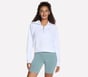 SKECHLUXE Elevate 1/4 Zip, WHITE, full image number 0