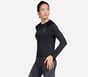 GO DRI Stride Long Sleeve Crew, BLACK, full image number 2
