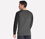 GO DRI Circuit Long Sleeve Tee, BLACK, full image number 1