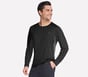 GO DRI Circuit Long Sleeve Tee, BLACK, full image number 2